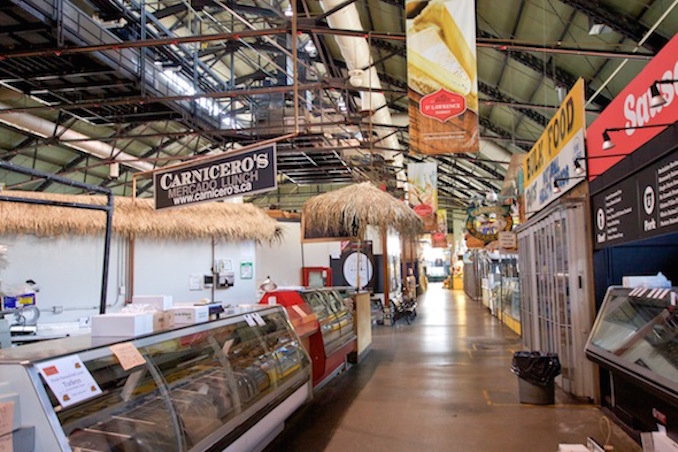 St. Lawrence Market food stalls