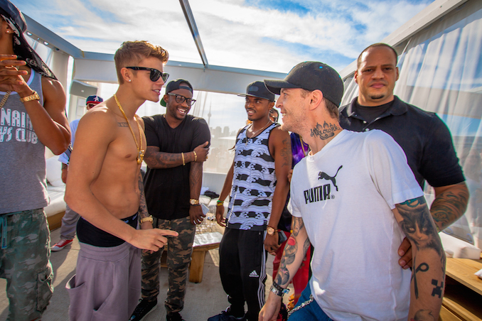 Justin Bieber and Deadmau5