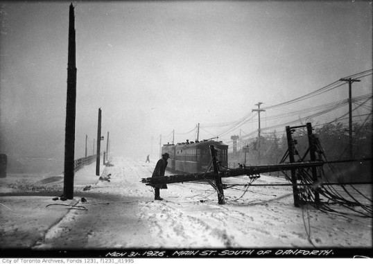 Vintage Toronto Winter Photographs