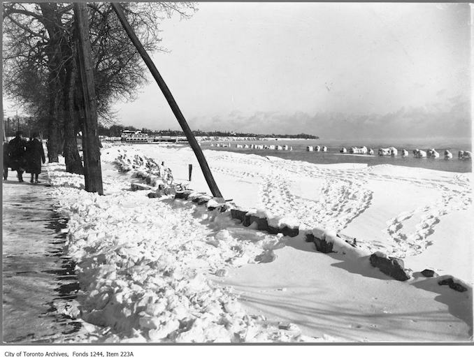 Toronto Winter Photographs Sunnyside. - [ca. 1908]