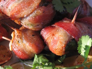 Steam Whistle Bacon Wrapped Poppers