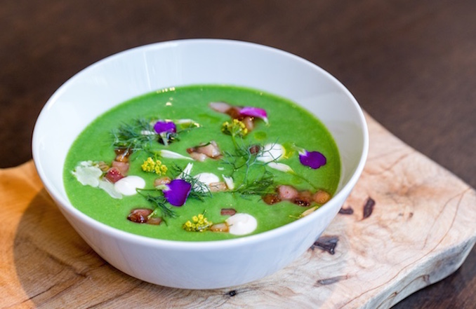 Sweet English Pea Soup Nota Bene