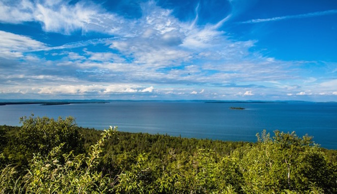Georgian Bay Manitoulin lookout
