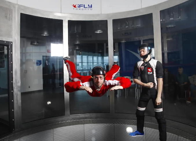 iFly Toronto indoor skydiving