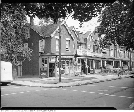 Photos of Historic Toronto Storefronts