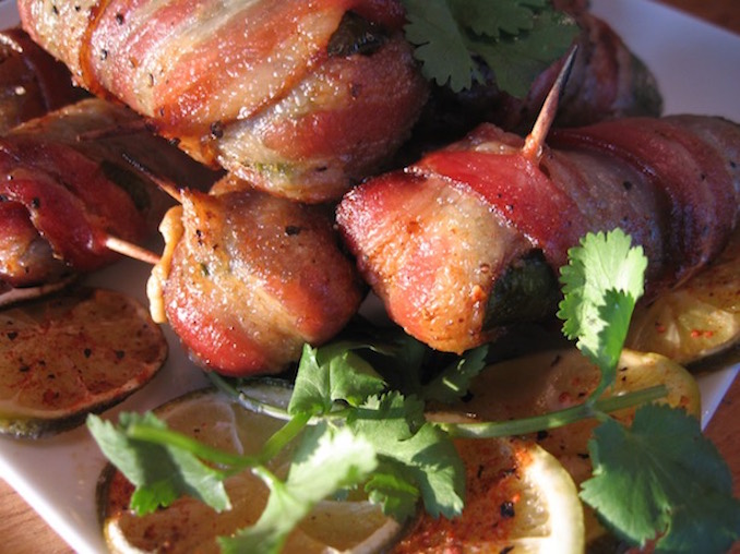 Steam Whistle Bacon Wrapped Poppers