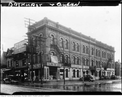 Photos of Historic Toronto Storefronts