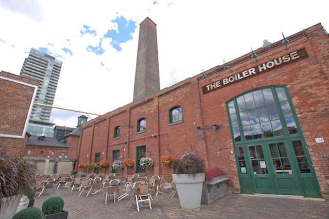 Gooderham & Worts Distillery District Toronto boiler house