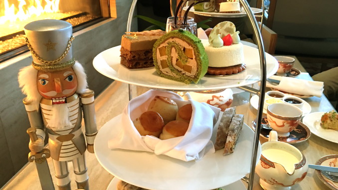 Nutcracker high tea at the shangri la hotel