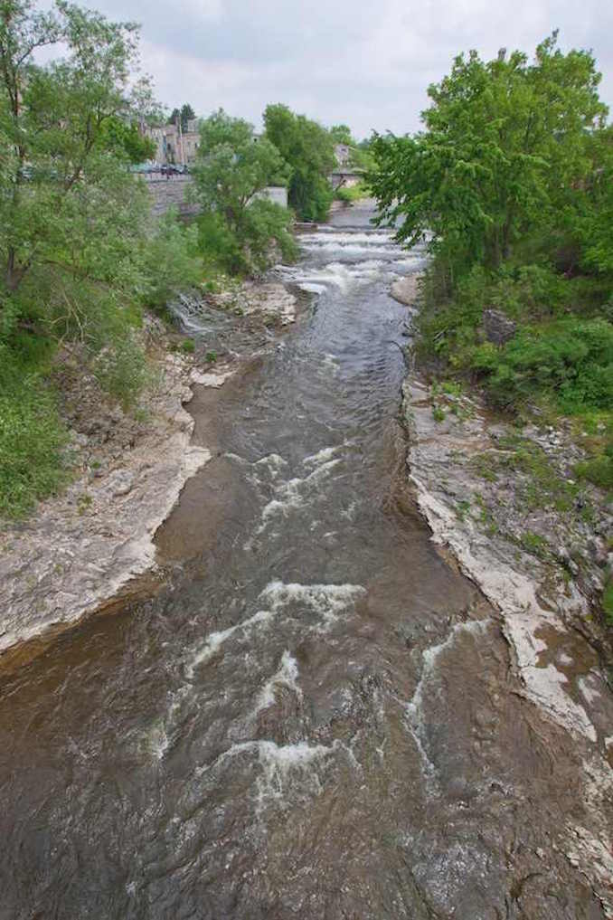 Elora and Fergus river