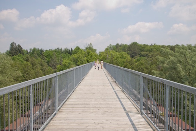 Elora and Fergus footbridge