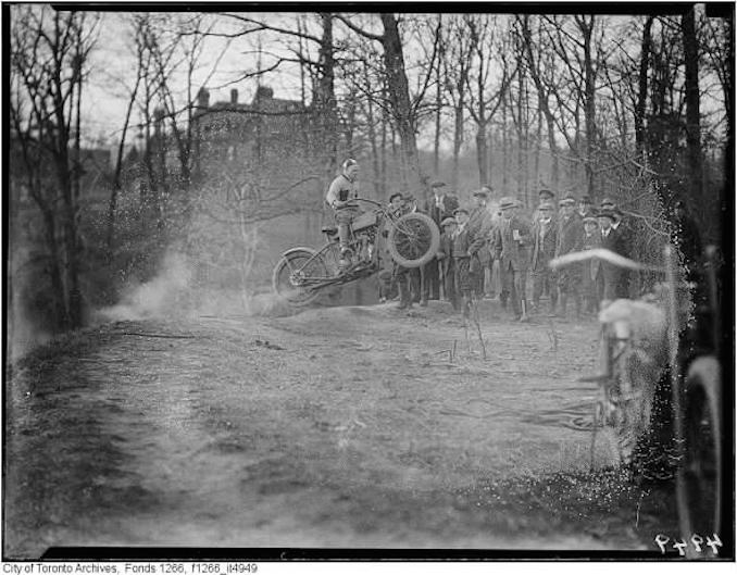 vintage motorcycling