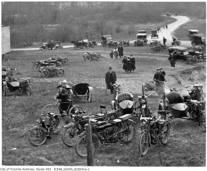 vintage motorcycling