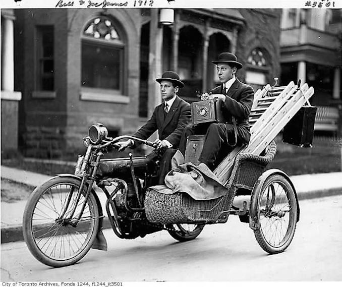 vintage motorcycling