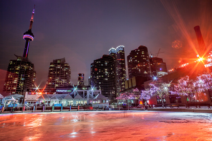 Harbourfront skating