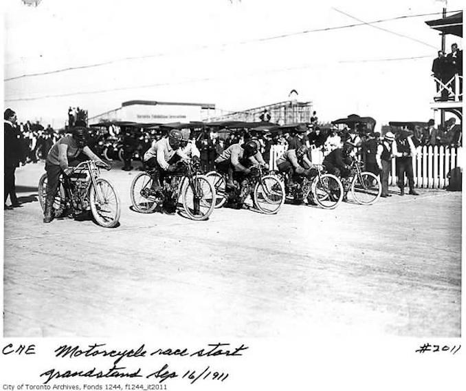 vintage motorcycling 