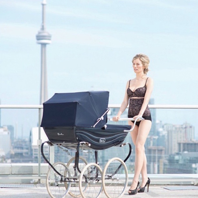 Mayana Geneviere Lingerie by Toronto Designer Nadine Woods