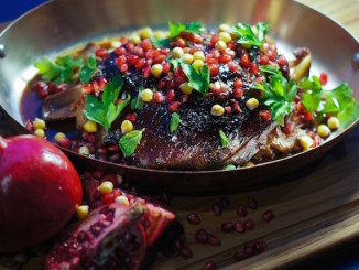 Brined Lamb with Pomegranate Glaze from The Forth’s Zachary Albertsen