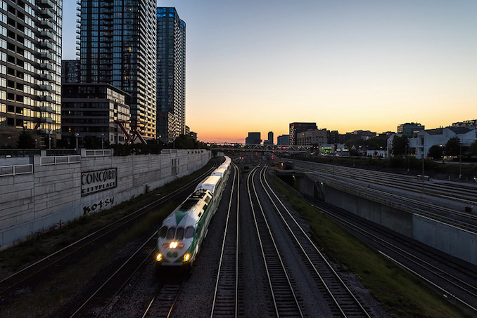 Eastbound to Union by kotsy in Toronto - GO train