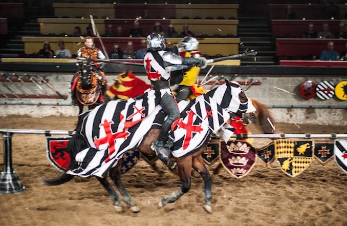 Medieval Times Toronto: Knights Entertain During a Cutlery Free