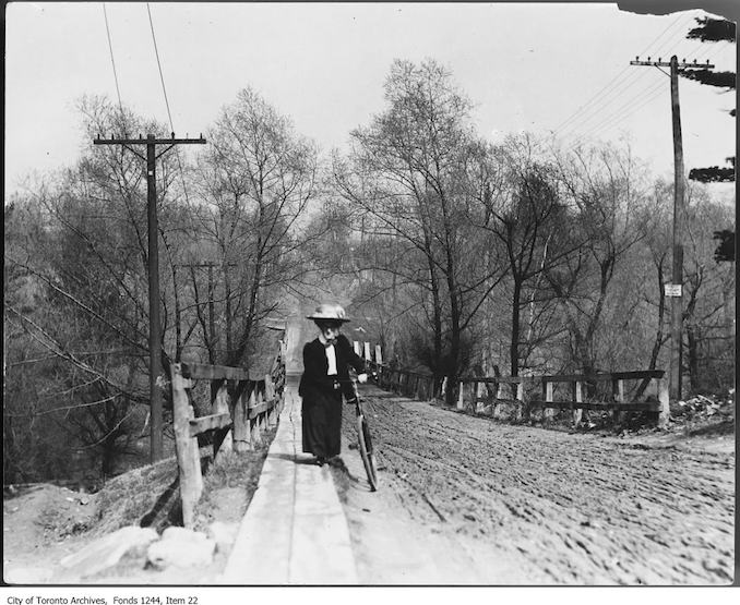 Old Photographs of Bicycles in Toronto (1907-1960)Photographs