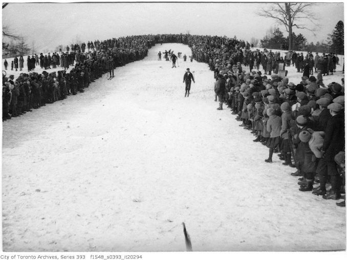 High Park - Star Carnival - ski race copy - February 13, 1926 - vintage skiing photographs