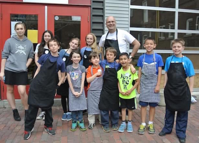 Kids Cook to Care - local charity