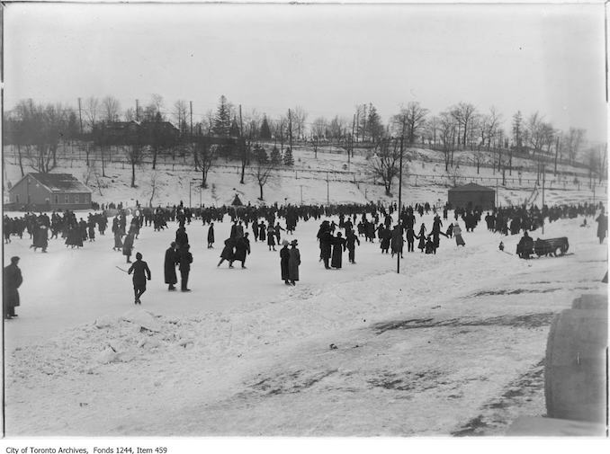 Riverdale Park free skating rink. - [1912?]