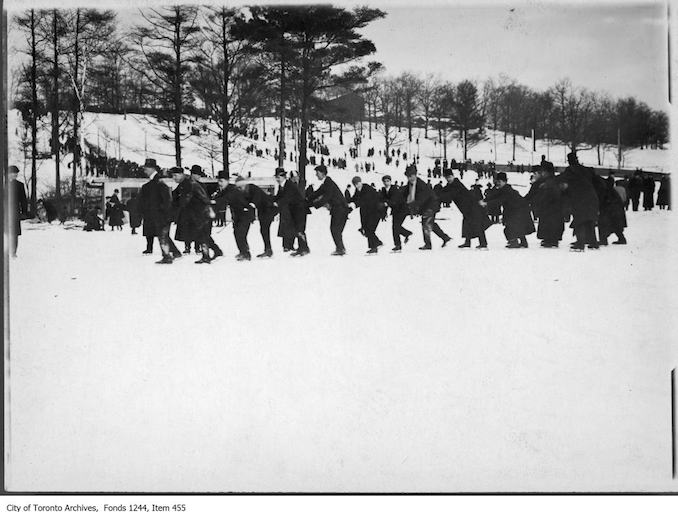 Skaters in High Park. - [ca. 1910]