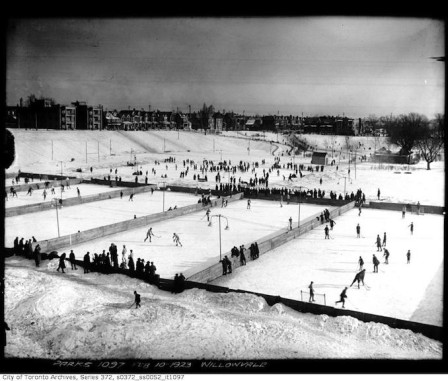 Old Skating Photographs from Toronto