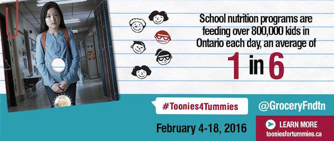 Toonies for Tummies and The Grocery Foundation