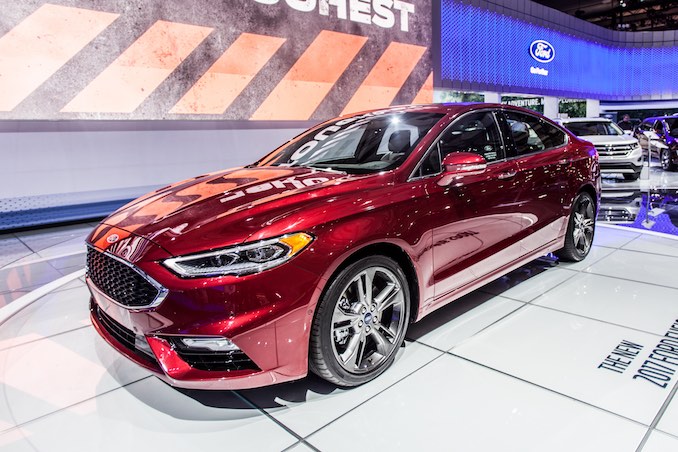 2017 ford fusion V6 Sport