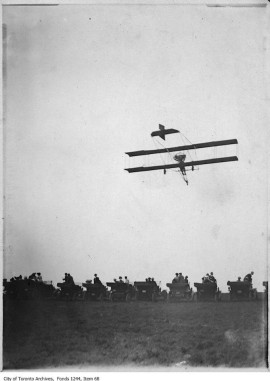 Vintage Airplane Photographs from Toronto