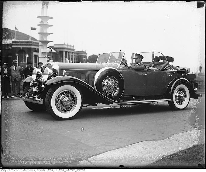 Automobile at CNE 1936