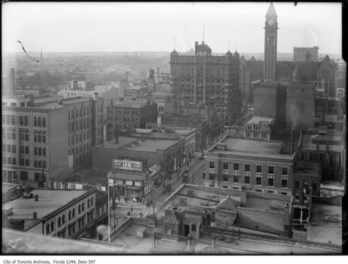 Old Rooftopping Photographs show Toronto's Past