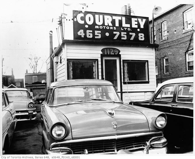 Danforth Auto Body and Courtby Motors - 1965