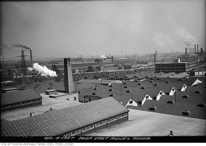 From east annex tower, C.N.E 1927