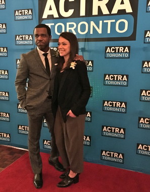 Kevin Hanchard and Tatiana Maslany, Orphan Black