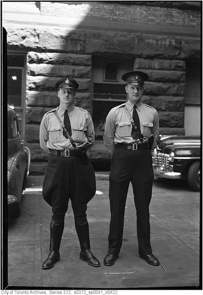 July 7, 1949 Police constables - John B. Brown #580 James Warden #785.jpg