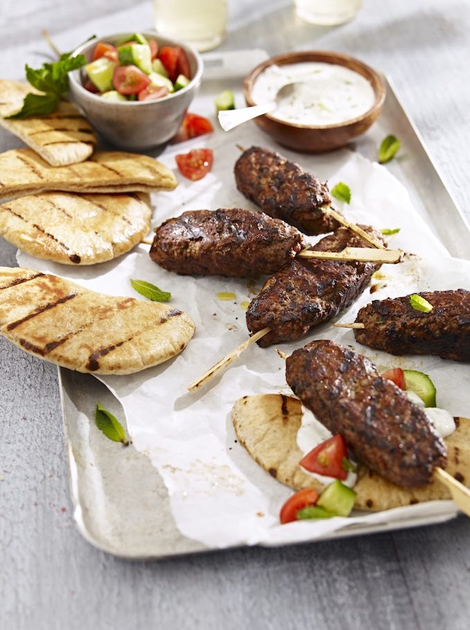 Recipe For Cumin And Mint Beef Koftas