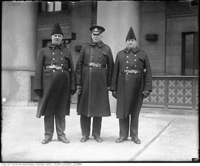 Three policeman