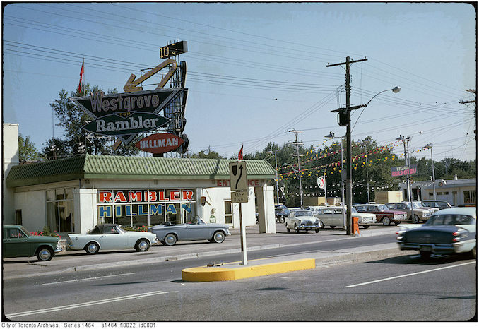 Westgrove Rammbler Car Dealership 1961