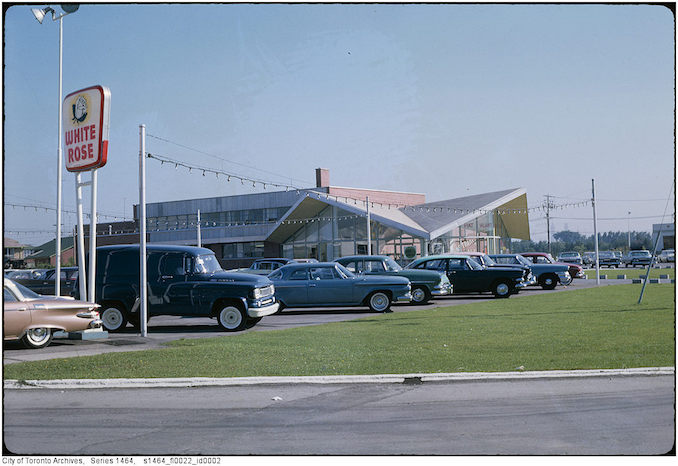 White Rose Car Dealership 1961