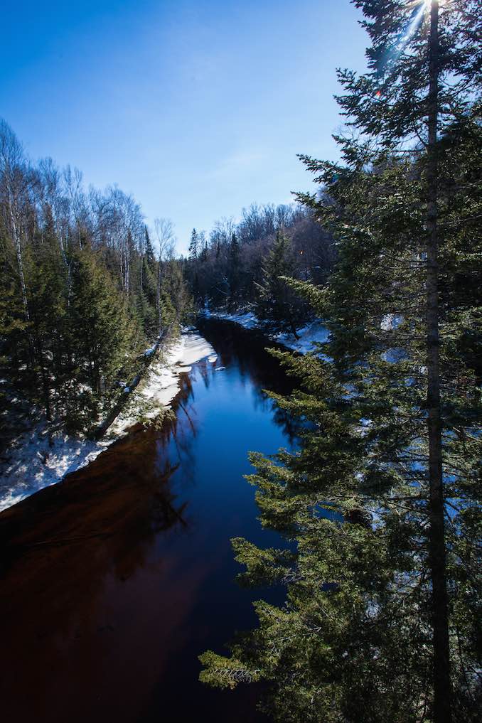 Arrowhead Provincial park for world's best ice skating by Joel Levy