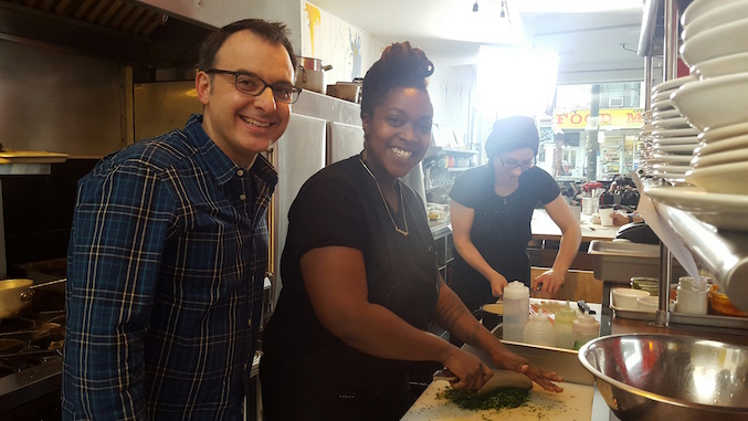 John Catucci and Suzanne Barr for You Gotta Eat Here