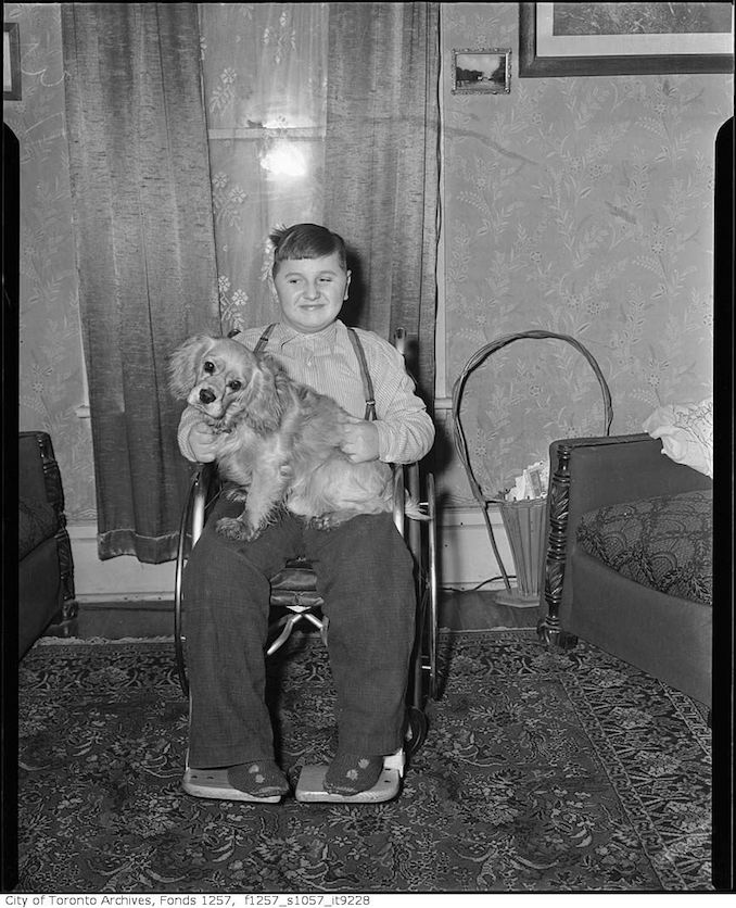 Boy with dog 195?