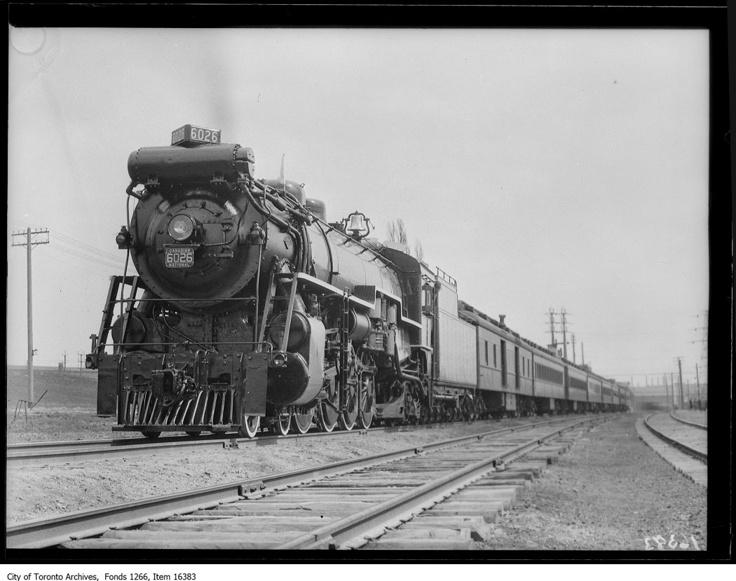 CNR train telephone, test train. - May 5, 1929