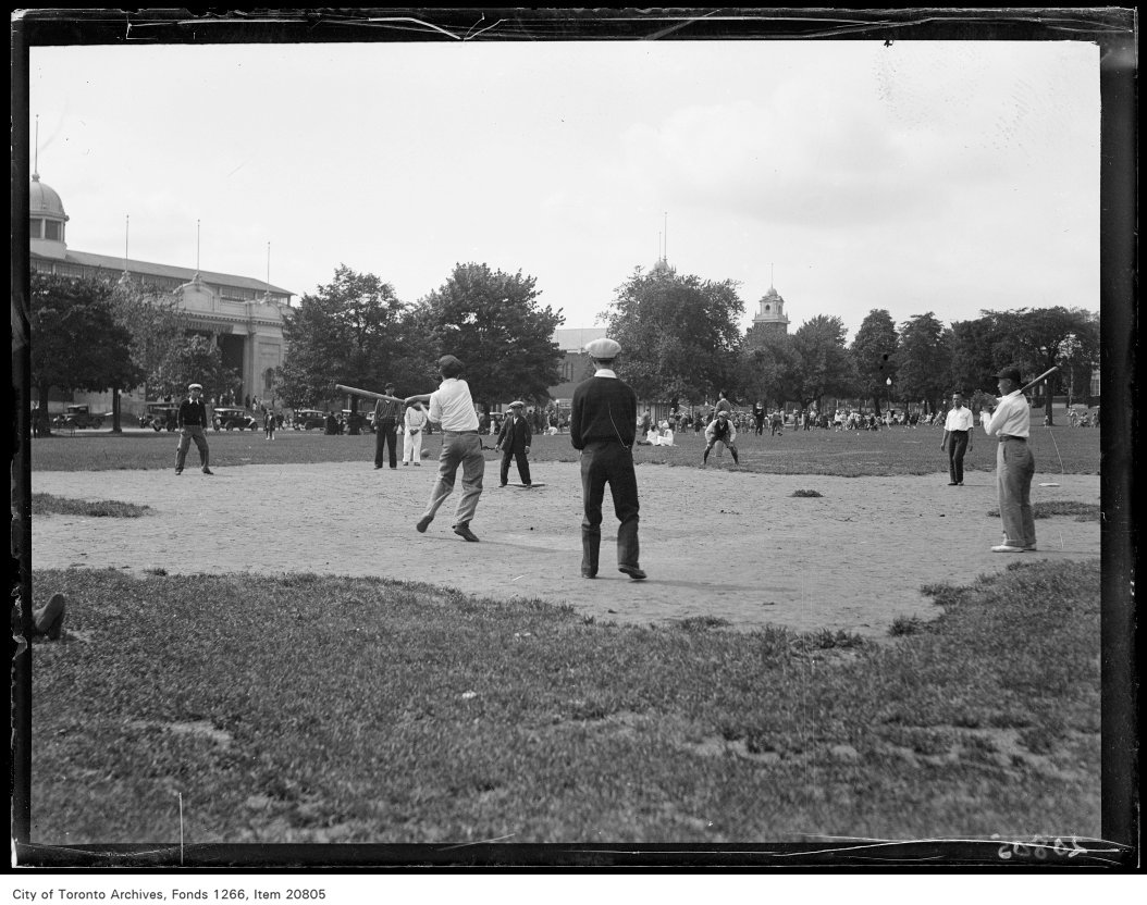 Chinese picnic, baseball game june 20 1930 vintage baseball photographs