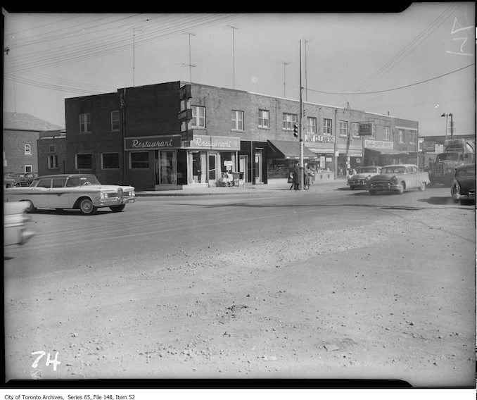 Dufferin Street, Eglinton to Wilson. - 1955