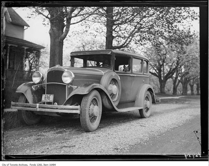 Grimsby, car, close, Tinker. - May 12, 1929